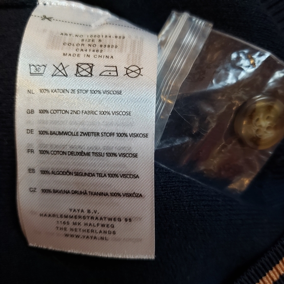 Navy Crew Neck Sweater - Picture 8 of 8